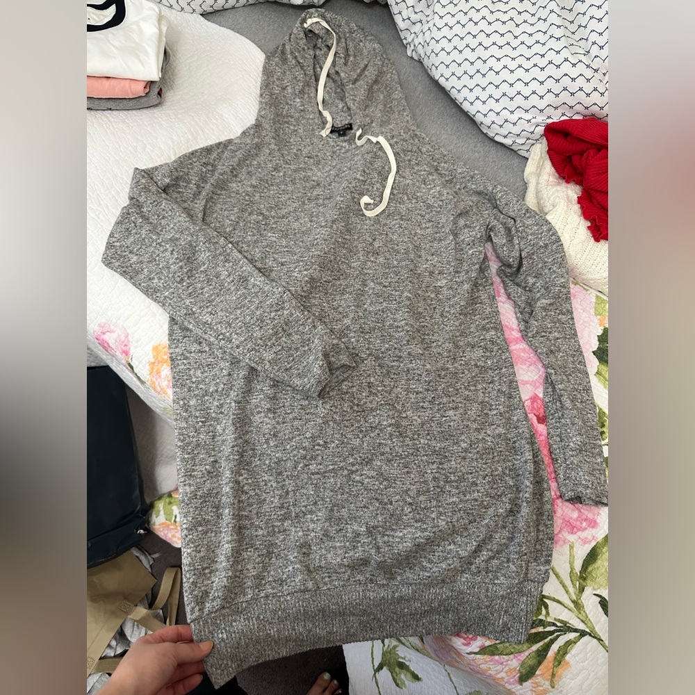 Express gray sweater